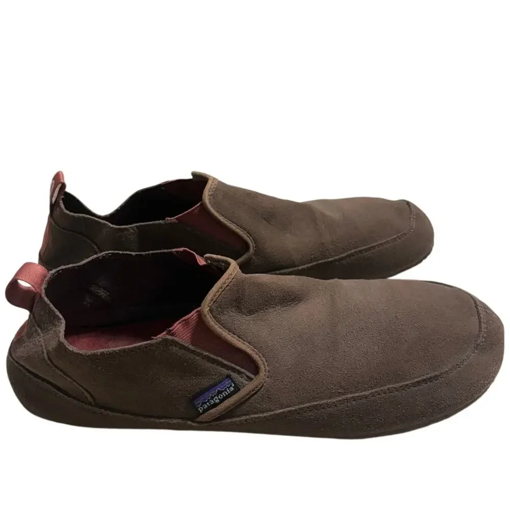 Patagonia Advocate Stitch Minimalist Slip-On Shoes Men's Size 11 Brown